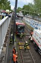 Unfall zwischen zwei KVB Bahnen Koeln Hoehenhaus Im Weidenbruch P245